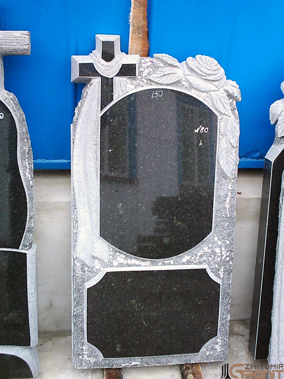 Single granite monument - Granite Rose - Granite Rose Single granite monument - Granite Rose - Granite Rose