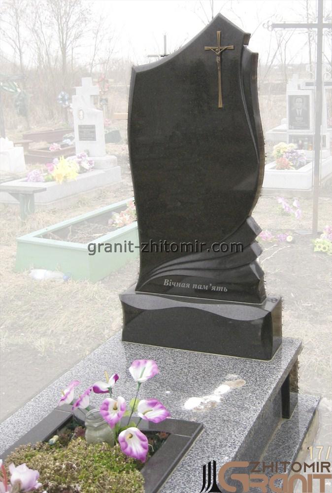 Einzelnes Granitdenkmal - Mausoleum