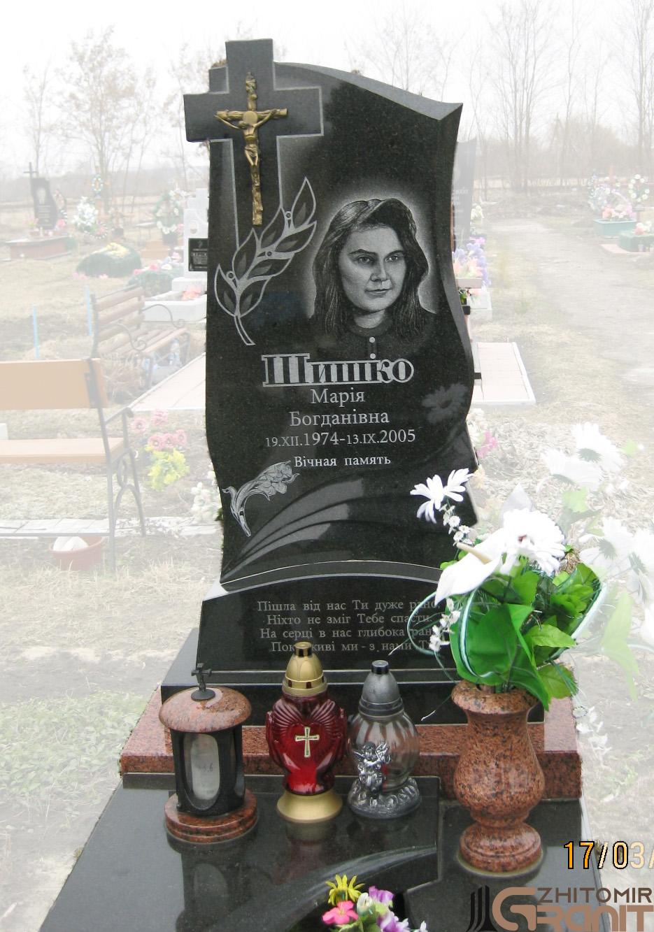 Одинарний гранітний пам'ятник - Лебідь Одинарний гранітний пам'ятник - Лебідь