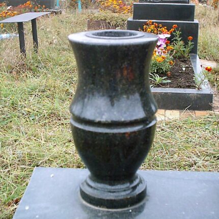 Granite vase