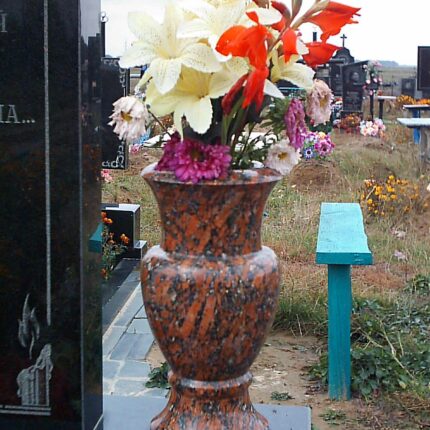 Granite vase