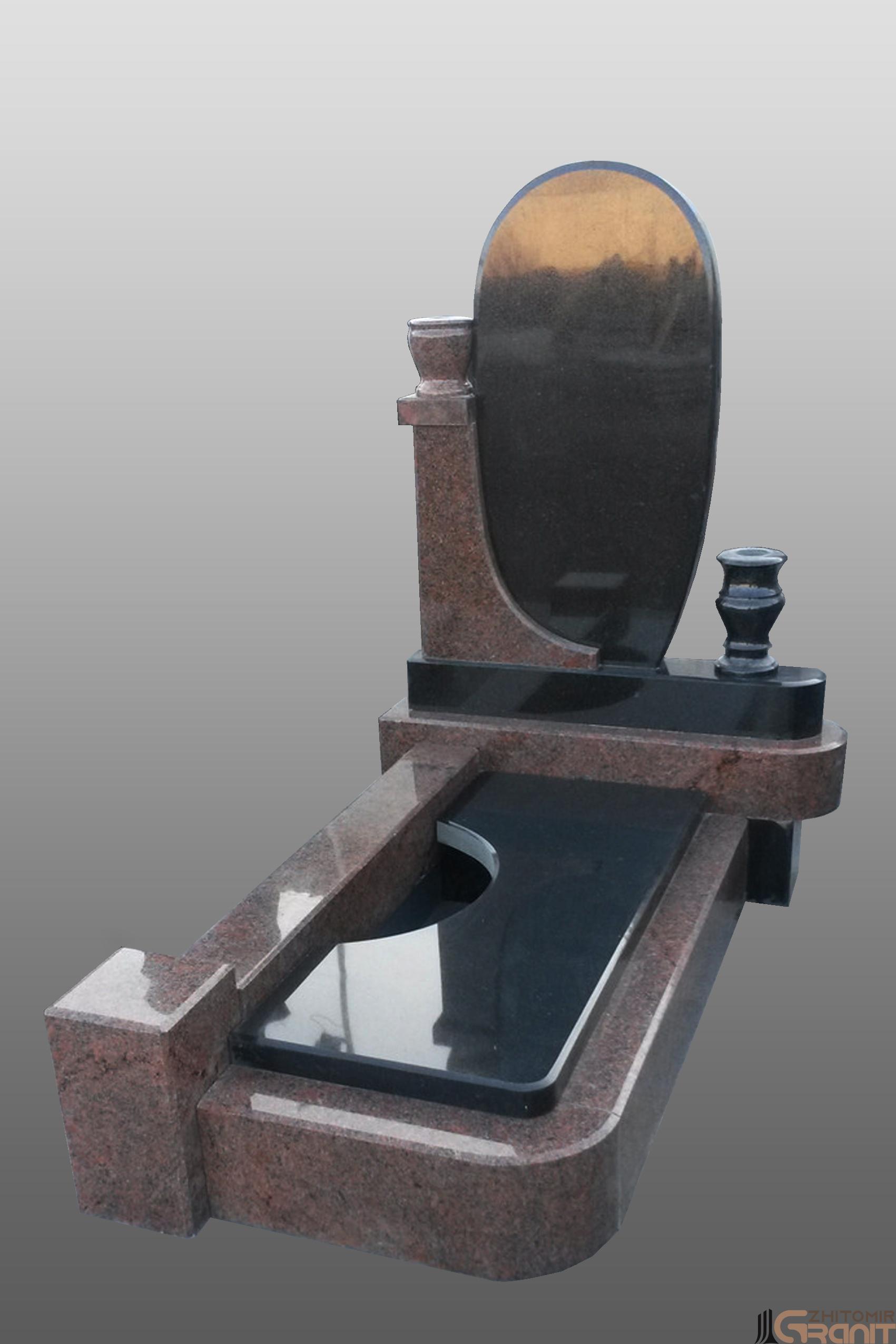 Одинарний гранітний пам'ятник Одинарний гранітний пам'ятник